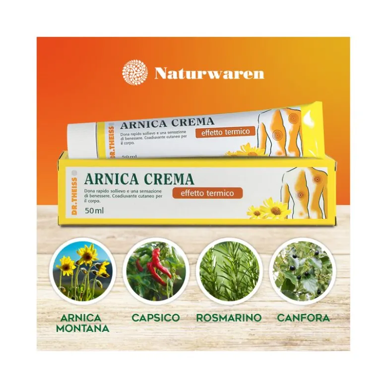 Dr Theiss Arnica Pomata Riscaldante 50g - Sollievo Muscolare