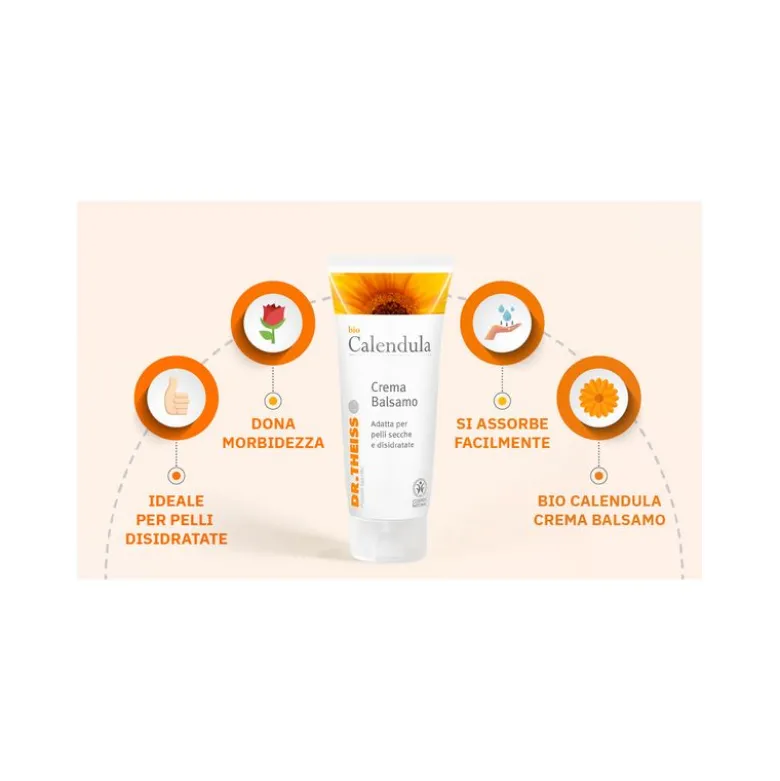 Dr Theiss Bio Calendula Crema Balsamo 100ml
