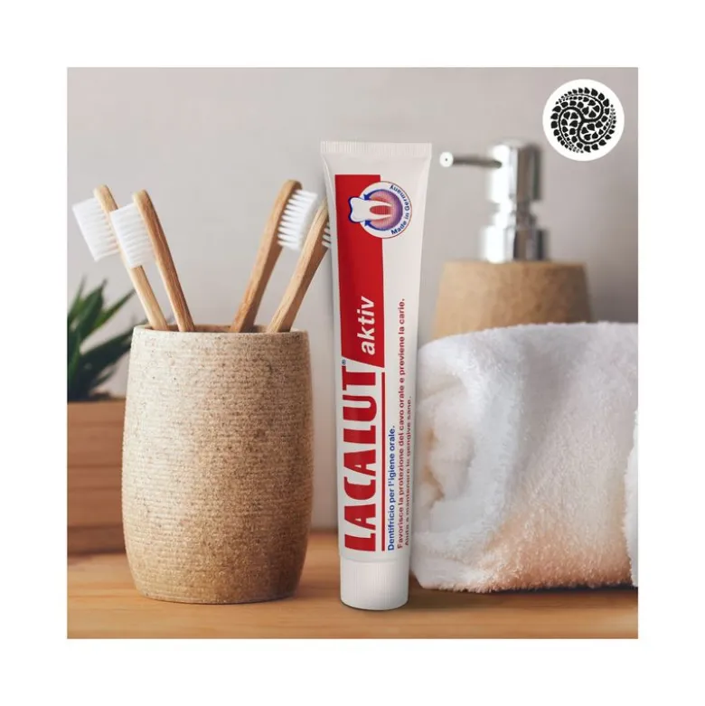 Dr Theiss Lacalut aktiv Crema dentifricia antiplacca 75 ml