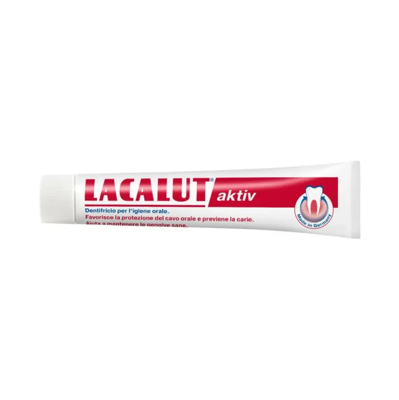 Dr Theiss Lacalut aktiv Crema dentifricia antiplacca 75 ml