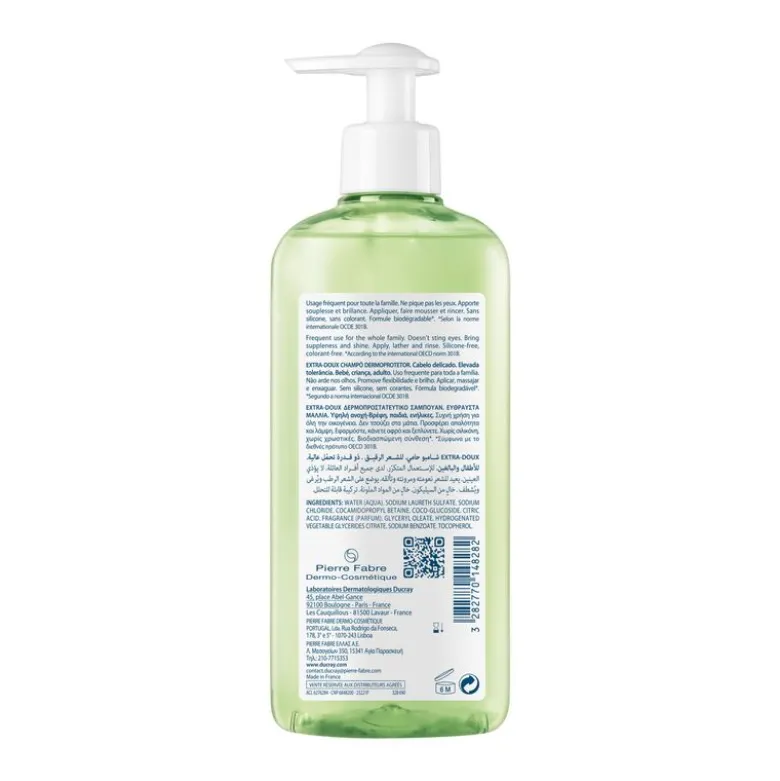 Ducray Extra Delicato Shampoo Dermoprotettivo 400ml Capelli
