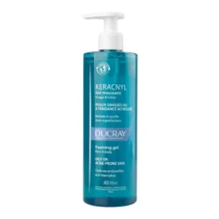 Ducray Keracnyl Gel detergente - pelle grassa a tendenza acneica 400ml