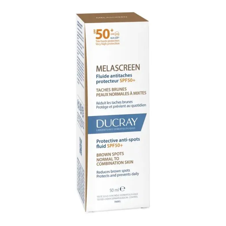 Ducray Melascreen Fluido anti-macchie protettivo SPF50+ Solare protezione molto alta 50 ml