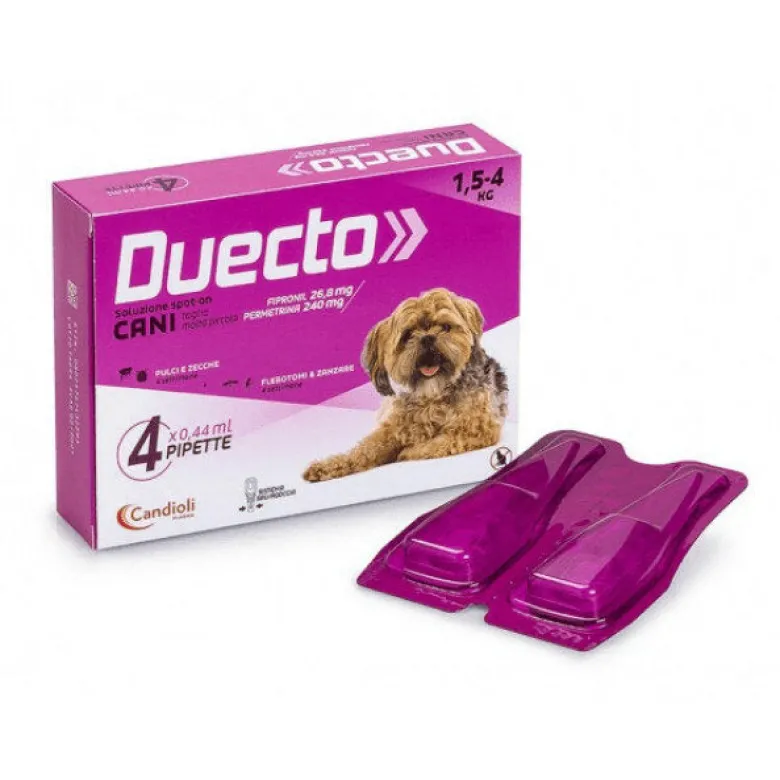 Duecto Spot On 4 Pipette Cani 1,5/4kg