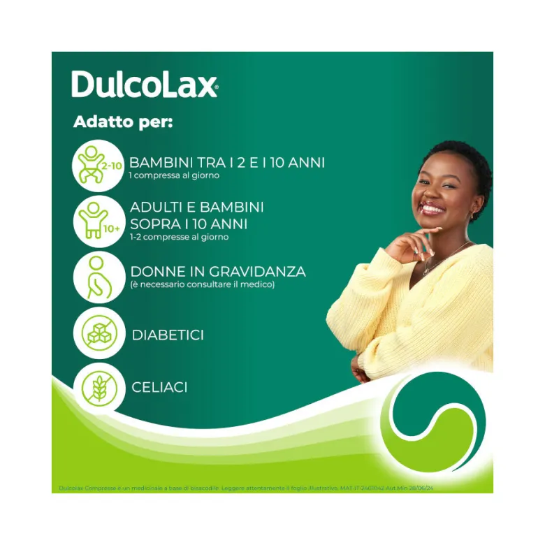 Dulcolax Contro La Stitichezza Occasionale 40 Compresse Rivestite