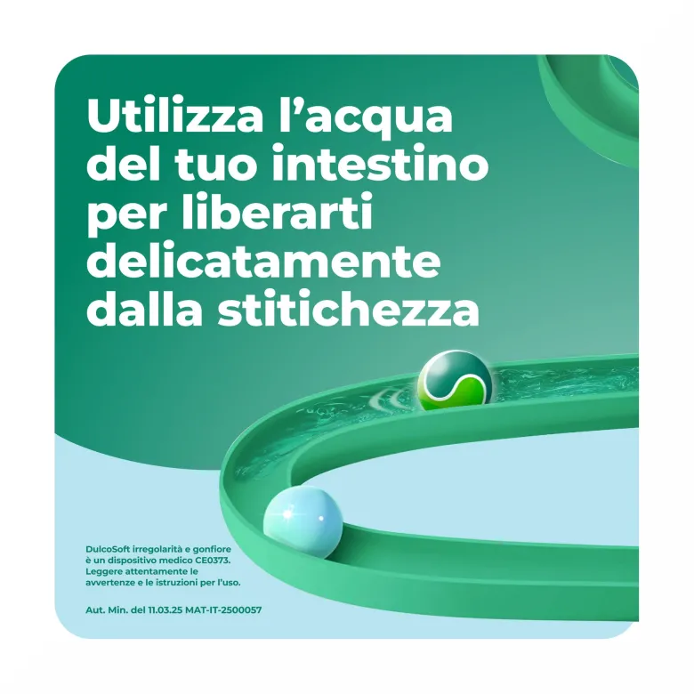DulcoSoft Irregolarità e Gonfiore Lassativo Macrogol e Simeticone per Stitichezza e Pancia Gonfia 200g