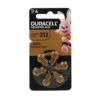 Duracell Easy Tab 312 Marrone Batteria Per Apparecchio Acustico 6 Pezzi