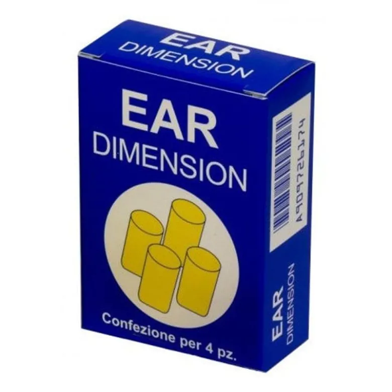 Ear Dimension Tappo Auricolare 4 Pezzi