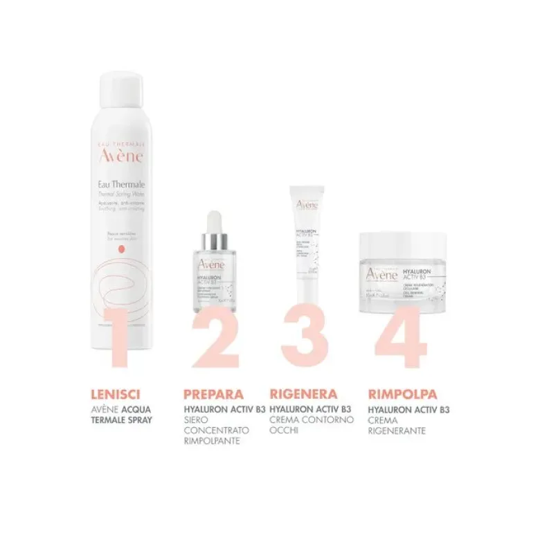 Eau Thermale Avène Hyaluron Activ B3 Siero Concentrato Rimpolpante Antirughe 30ml