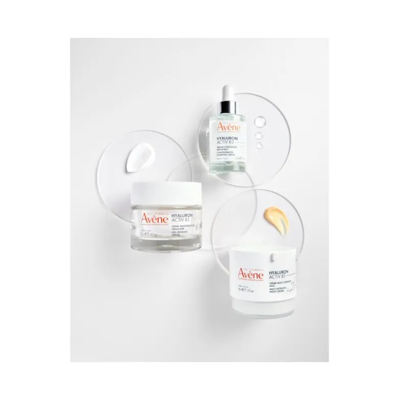 Eau Thermale Avène Hyaluron Activ B3 Crema Notte Multi-Intensiva Antirughe 40ml
