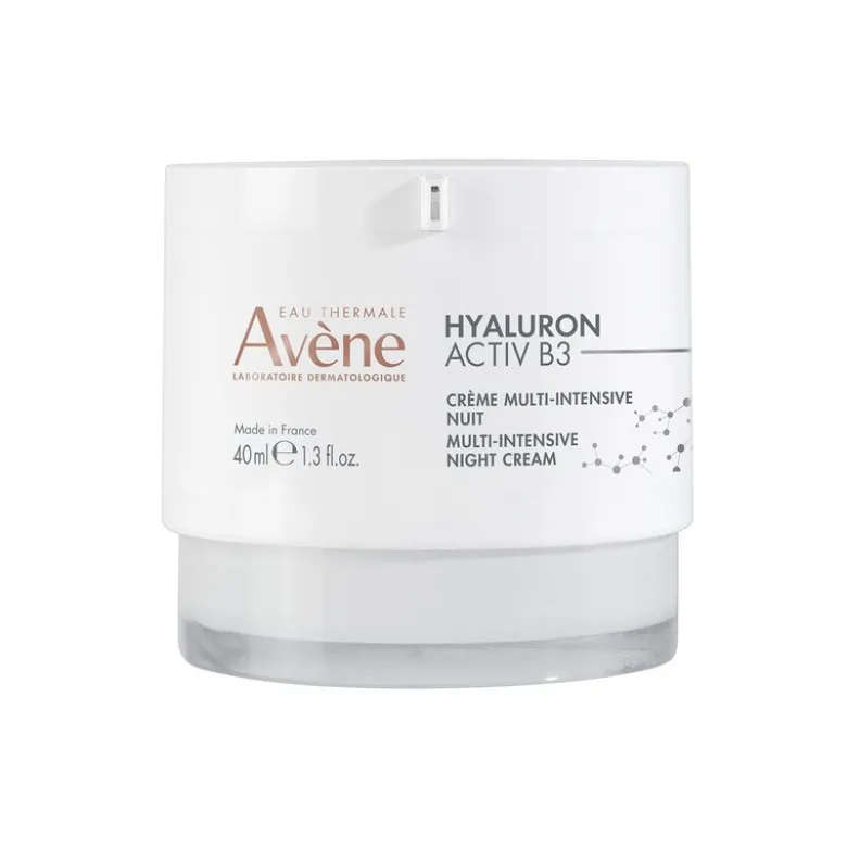 Eau Thermale Avène Hyaluron Activ B3 Crema Notte Multi-Intensiva Antirughe 40ml