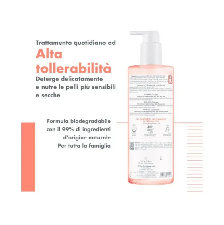 Eau Thermale Avène Xeracalm Nutrition Gel Detergente Pelle Secca 500ml