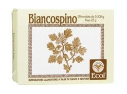 Ecol Biancospino funzionalità cardiovascolare e pressione arteriosa 50 Tavolette
