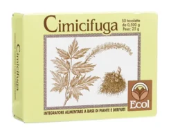 Ecol Cimicifuga menopausa e ciclo mestruale 50 Tavolette