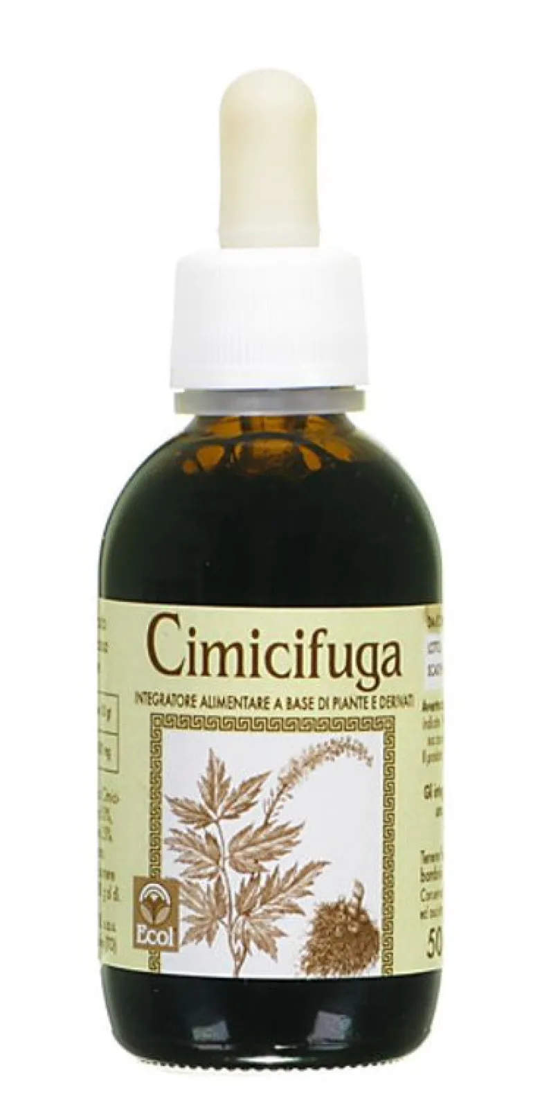 Ecol Cimicifuga menopausa e ciclo mestruale Estratto analcolico 50ml