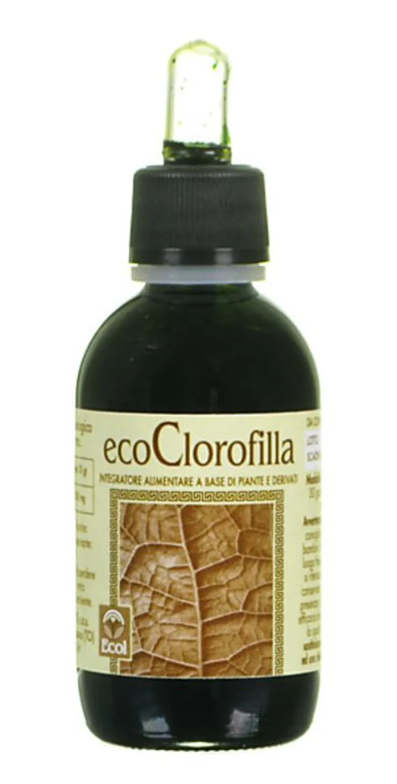 Ecol EcoClorofilla favorisce il fisiologico benessere dell'organismo Estratto analcolico 50ml