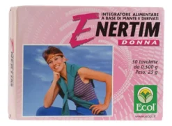 Ecol Enertim Donna integratore alimentare utile per tono e stress 50 tavolette