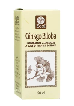 Ecol Ginkgo Biloba per il benessere dell'organismo Estratto analcolico 50ml