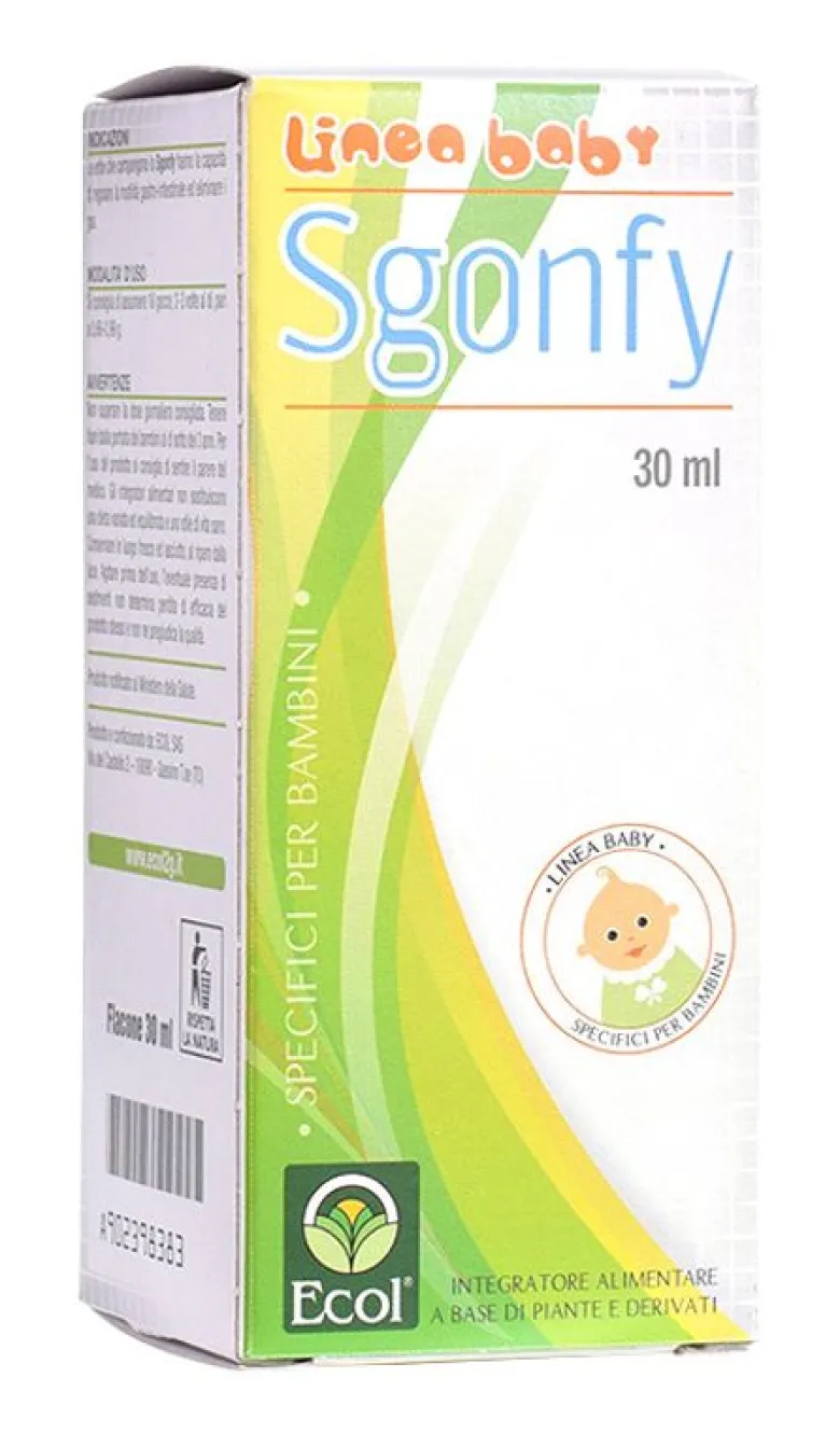 Ecol Sgonfy integratore alimentare utile per il benessere intestinale 30ml