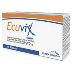 Ecuvix integratore alimentare 10 flaconcini