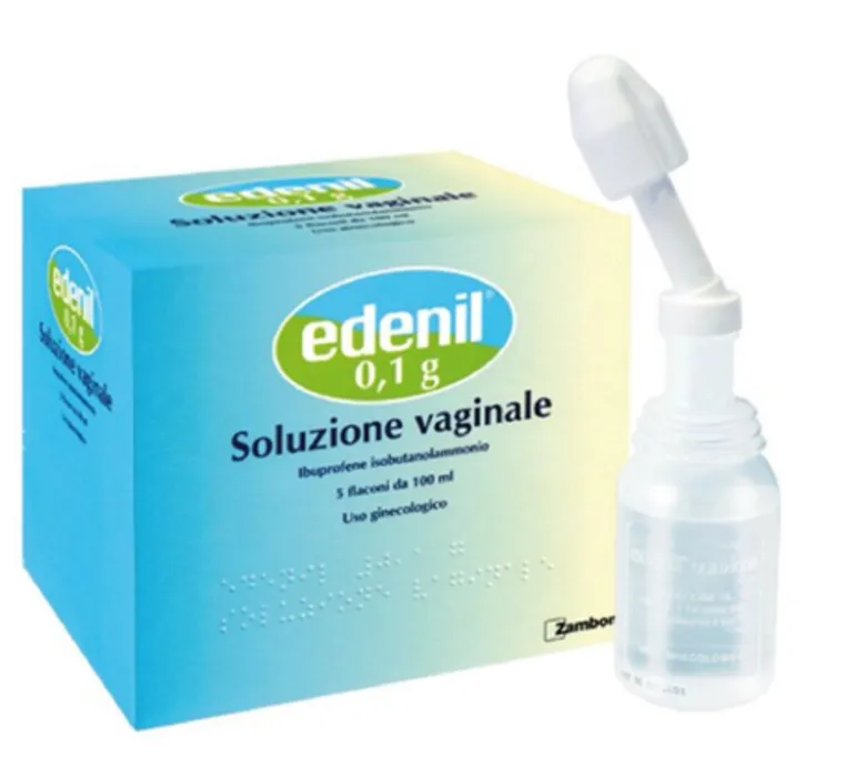 Edenil Soluzione vaginale 5 flaconi 100ml 0,1g