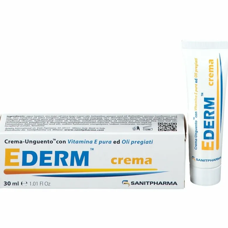 Ederm Crema 30ml - Idratazione Intensiva per la Pelle
