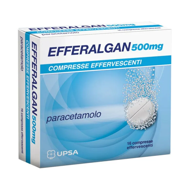 Efferalgan 500mg Paracetamolo 16 Compresse Effervescenti