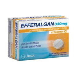 Efferalgan 330+220mg vitamina C 20 compresse effervescenti