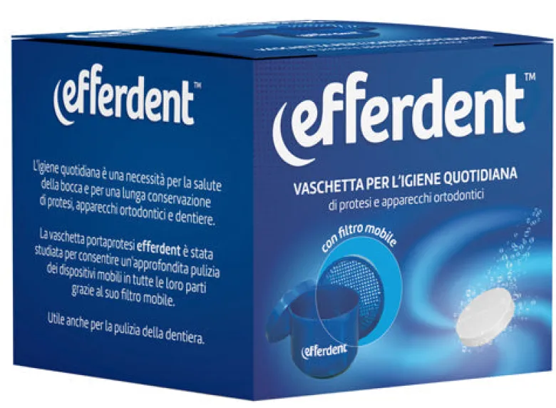 Efferdent Vaschetta Portaprotesi