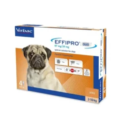 Effipro Duo Antiparassitario per cani dai 2-10Kg 4 pipette