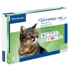 Effipro Duo 24 Pipette Antiparassitarie Per Gatti 1-6kg