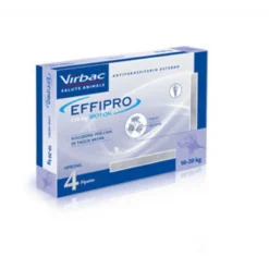 Effipro Spot-on Antiparassitario per cani di media taglia 4 pipette da 134 mg