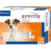Effitix Spot-On Soluzione 24 Pipette 1,10ml 67mg+600mg Cani Da 4 A 10kg