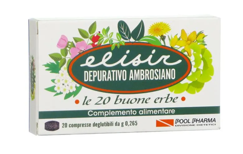 Elisir Depurativo Ambrosiano 20 compresse