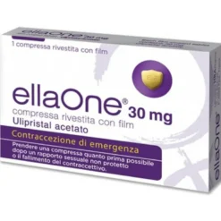 EllaOne Ulipristal Acetato Contraccezione di emergenza 1 compressa 30mg