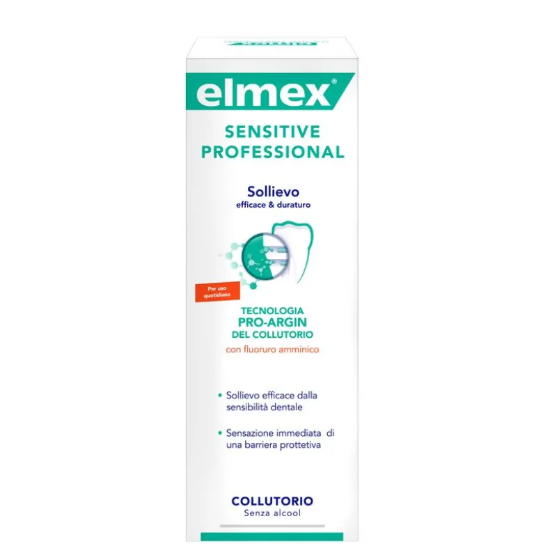 Elmex Collutorio Sensitive Professional sollievo efficace e duraturo per denti sensibili 400ml