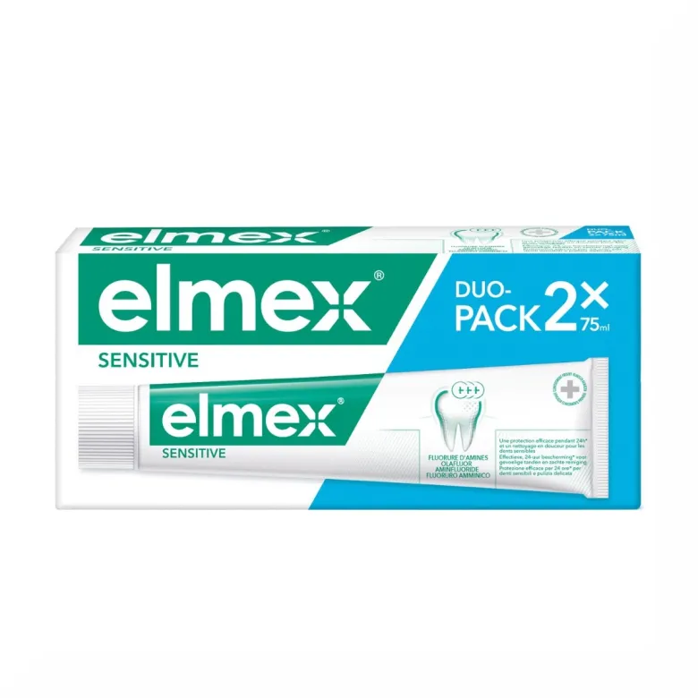 Elmex Dentifricio Sensitive 2x75ml - Sollievo Denti Sensibili