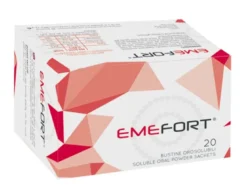 Emefort Integratore Alimentare ferro Vitamina C e Acido Folico 20 Bustine Monodose Orosolubili