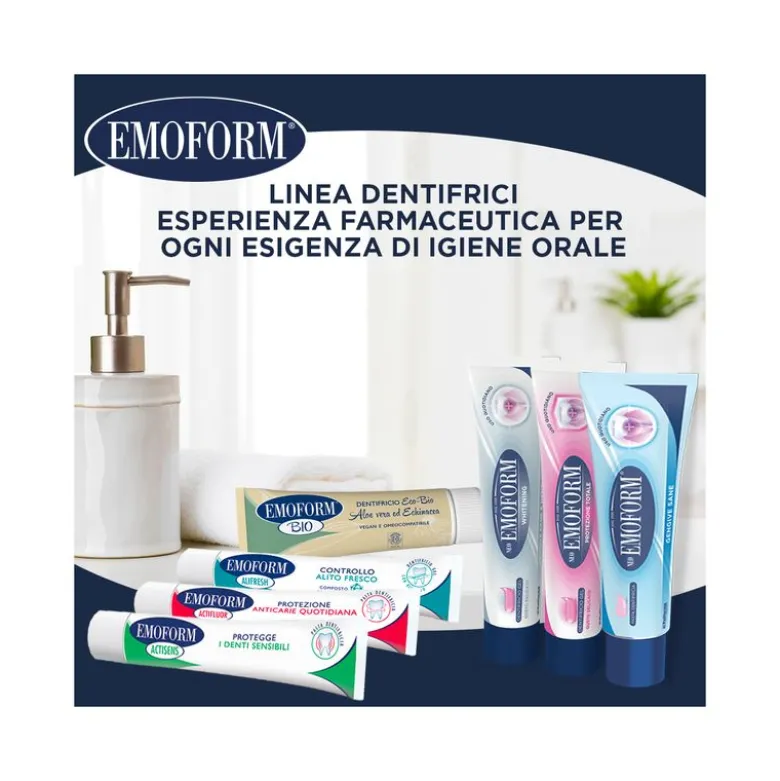 Emoform Alifresh dentifricio per alitosi 75ml