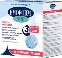 Emoform Dent Compresse Pulenti 56 Pezzi