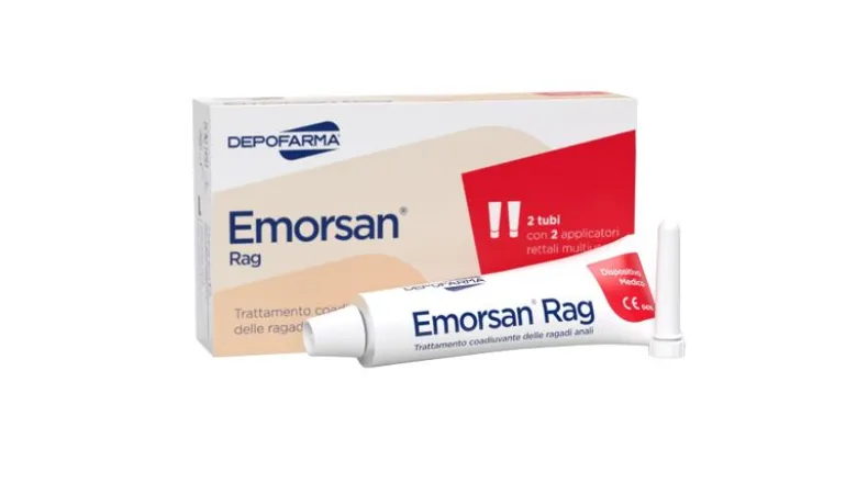 Emorsan Rag 2 Tubi 30ml+30ml - Sollievo per Ragadi Anali