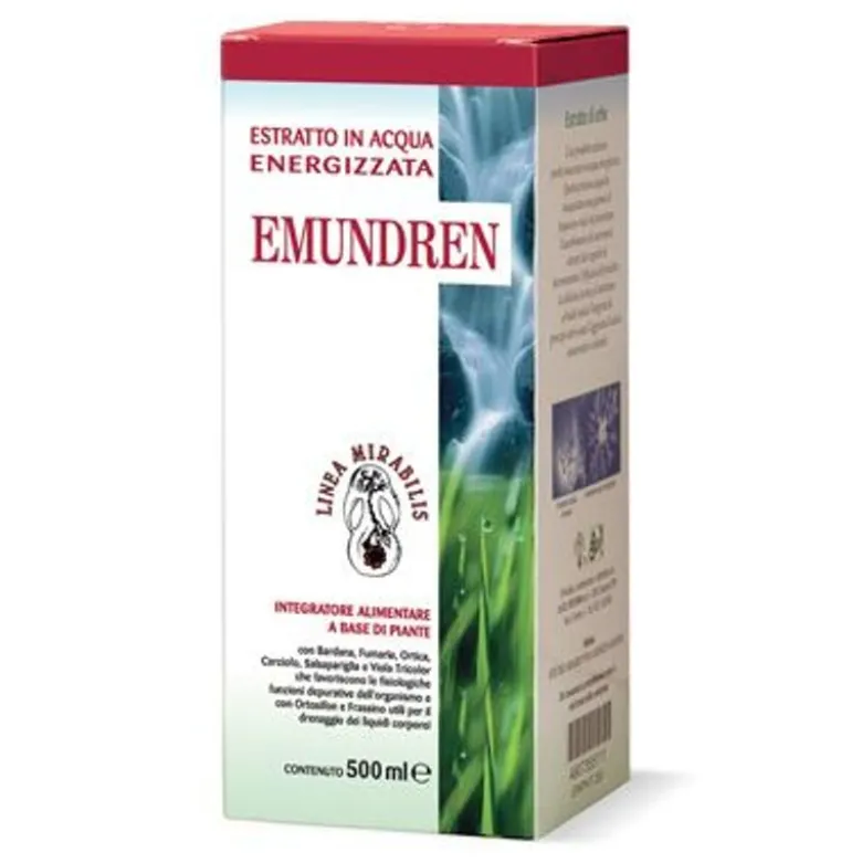 Emundren Bevanda integratore alimentare drenante 500ml