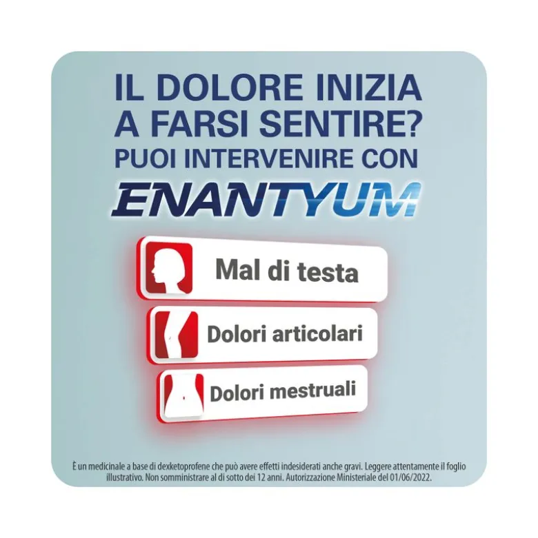 Enantyum 25mg 10 compresse