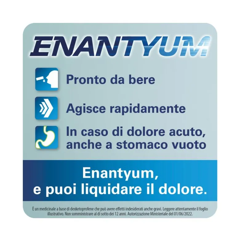 Enantyum 25mg soluzione orale 10 bustine