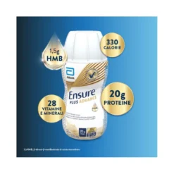 Ensure Plus Advance Vaniglia 4x220ml - Nutrizione Completa