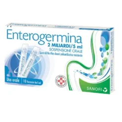 Enterogermina Sospensione Orale 10 flaconcini 2 miliardi 5ml