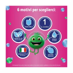 Enterogermina Viaggi Regolarità Intestinale Probiotici Vitamina A B12 B6 B9 e Vitamina D 12 Bustine