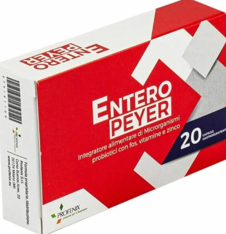 Enteropeyer integratore alimentare utile per la flora intestinale 20 capsule