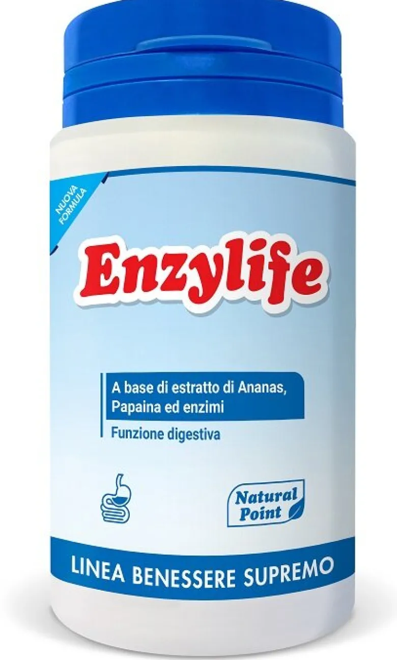 Enzylife 90 Capsule - Integratore Digestivo Naturale