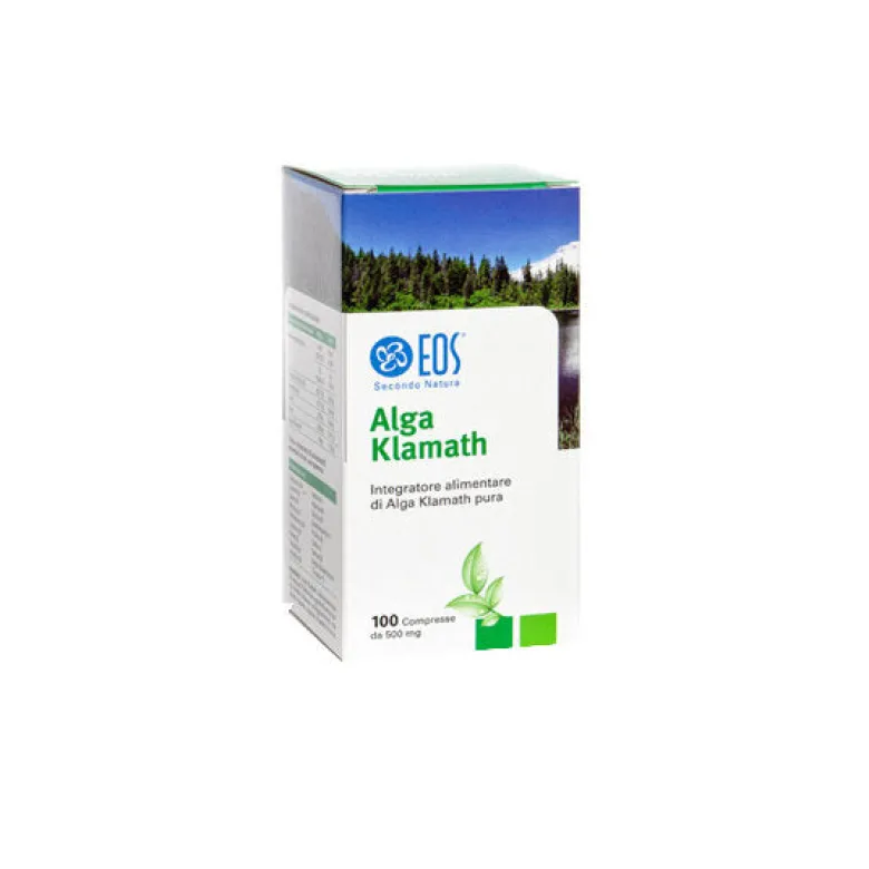 Eos Alga Klamath integratore di alimenti funzionali 100 compresse